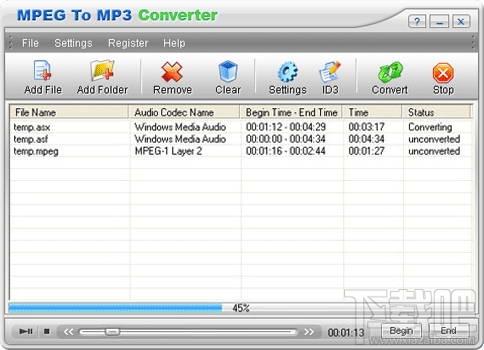 Crystal MPEG To MP3 Converter,Crystal MPEG To MP3 Converter下载,mpge转mp3软件