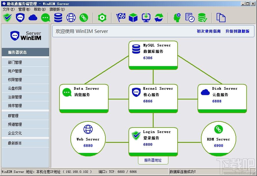 助讯通,助讯通服务端,助讯通服务端下载,WinEIM Server端