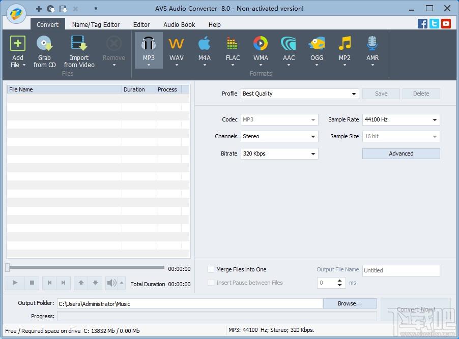 AVS Audio Converter,音频转换